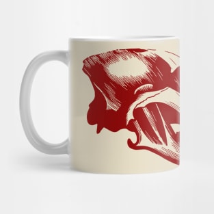 Wolf Skull Mug